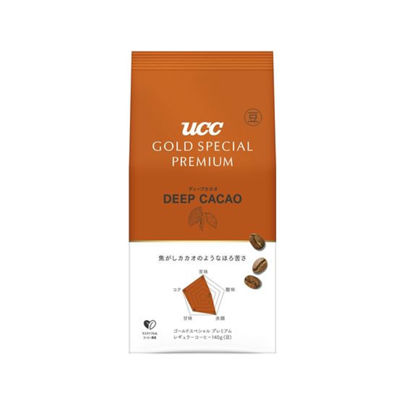UCC GOLD SPECIAL PREMIUM 炒り豆 ディープカカオ SAP 140g 1袋※軽（ご注文単位1袋）【直送品】
