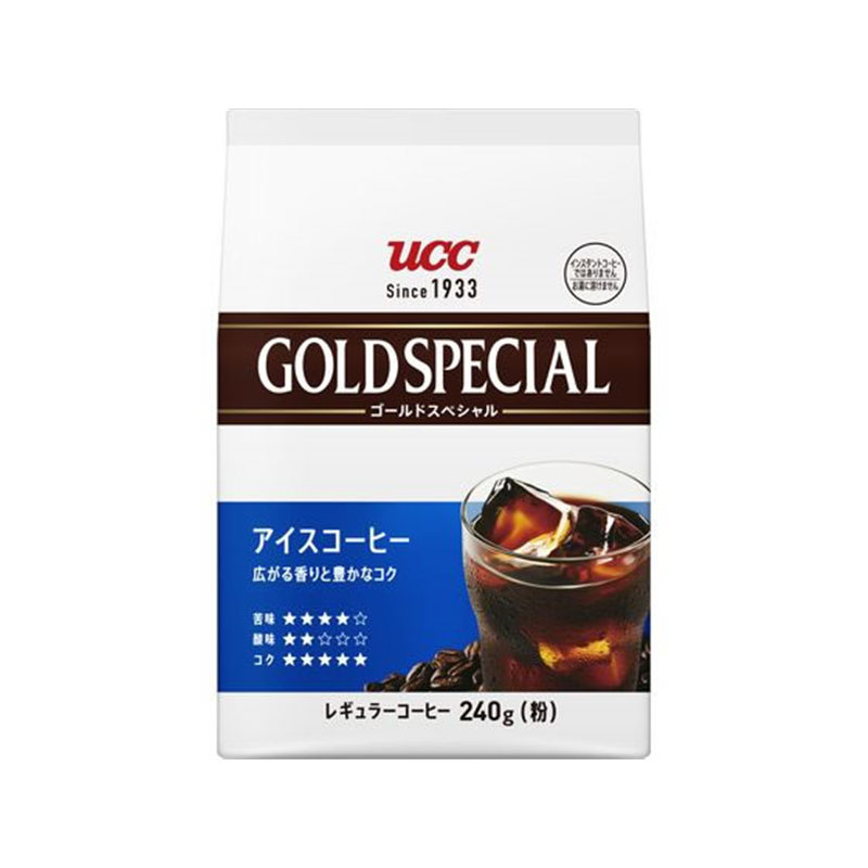 UCC上島珈琲 ゴールドスペシャル アイスコーヒーブレンド 240g 351946 1個※軽（ご注文単位1個）【直送品】
