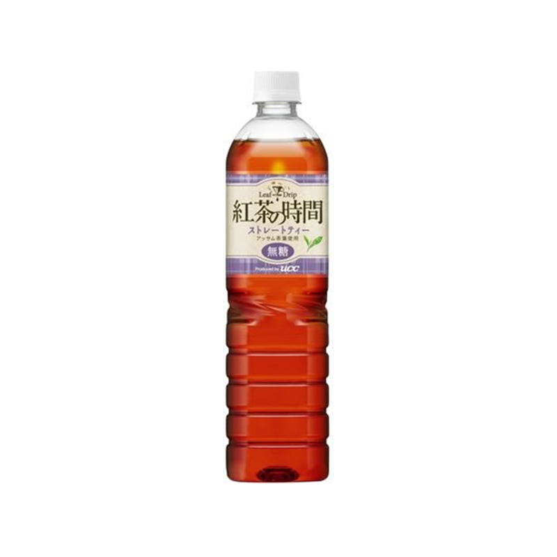 UCC 紅茶の時間 ストレートティー 無糖 PET 900mL 1本※軽（ご注文単位1本）【直送品】
