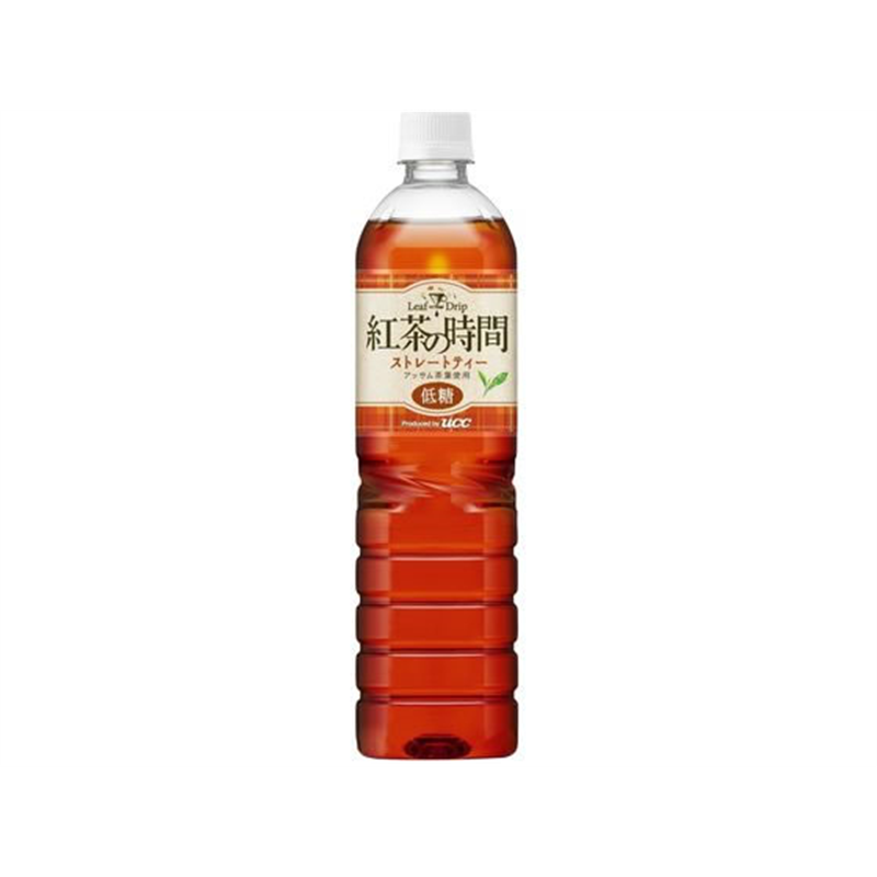 UCC 紅茶の時間 ストレートティー 低糖 PET 900mL 1本※軽（ご注文単位1本）【直送品】