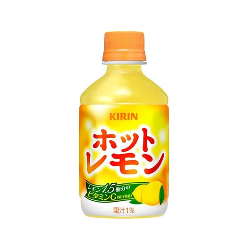 キリン ホットレモン 280mL 1本※軽（ご注文単位1本）【直送品】