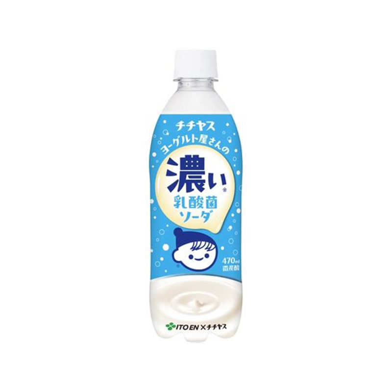 伊藤園 チチヤスヨーグルト屋さんの濃い乳酸菌ソーダ 470mL 1本※軽(ご注文単位1本)【直送品】