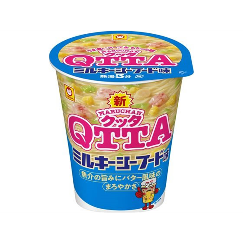 東洋水産 MARUCHAN QTTA ミルキーシーフード味 1個※軽（ご注文単位1個）【直送品】