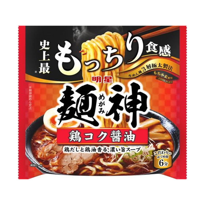 明星食品 麺神 鶏コク醤油 115g 1個※軽（ご注文単位1個）【直送品】
