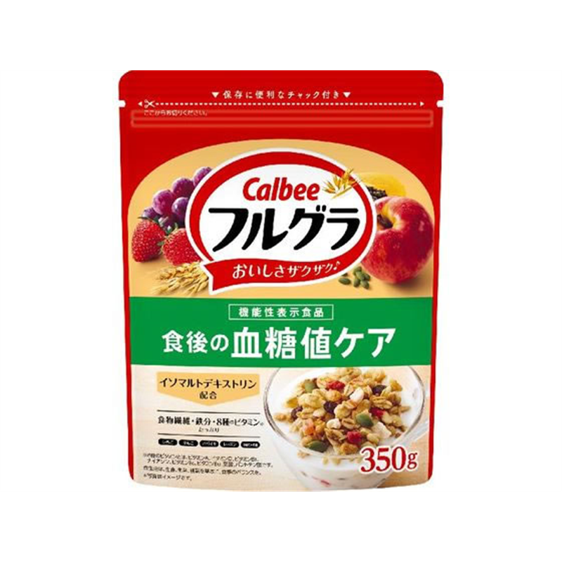 カルビー フルグラ 食後の血糖値ケア 350g 1袋※軽（ご注文単位1袋）【直送品】