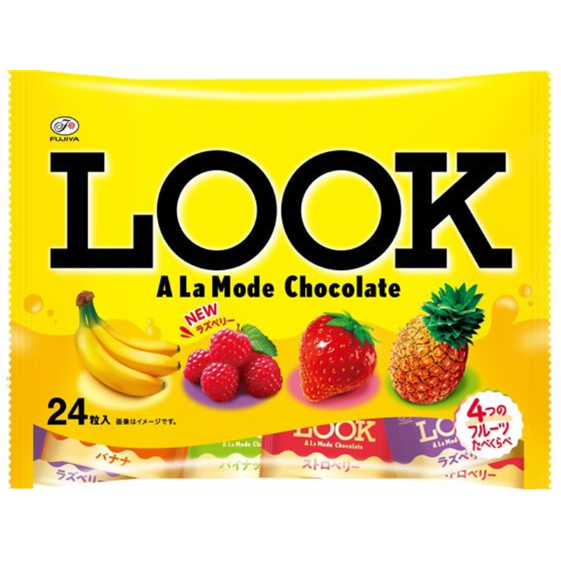 不二家 ルック ア・ラ・モード ファミリーパック 1袋※軽（ご注文単位1袋）【直送品】