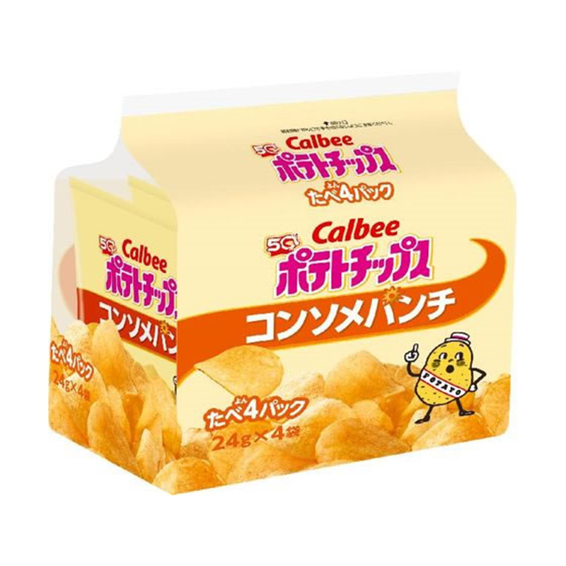 カルビー ポテトチップス たべよんパック コンソメ 1パック※軽（ご注文単位1パック）【直送品】