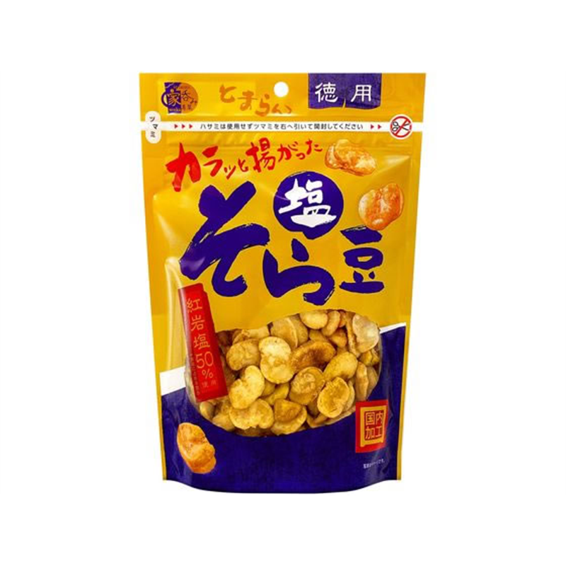 MDホールディングス 塩そら豆 徳用 スタンドパック 1個※軽（ご注文単位1個）【直送品】