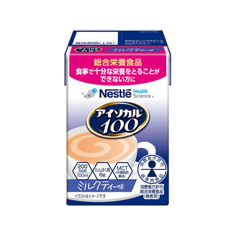 ネスレ アイソカル100 ミルクティー味 100mL 1本※軽（ご注文単位1本）【直送品】
