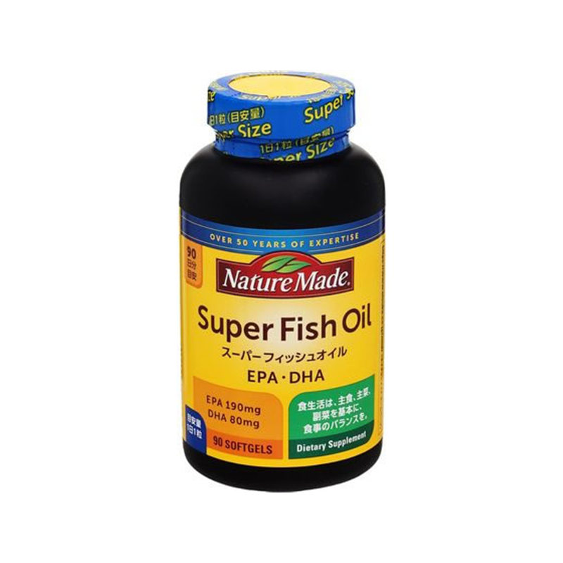 大塚製薬 ネイチャーメイド スーパーフィッシュオイル 90粒 1本※軽（ご注文単位1本）【直送品】