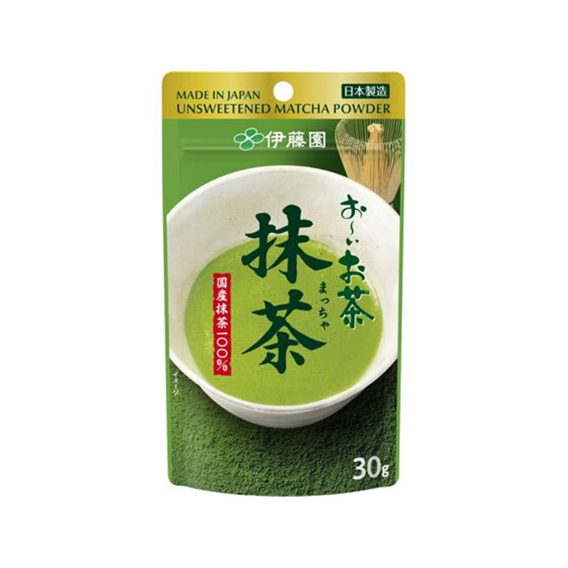 伊藤園 お～いお茶 抹茶30g 1袋※軽（ご注文単位1袋）【直送品】