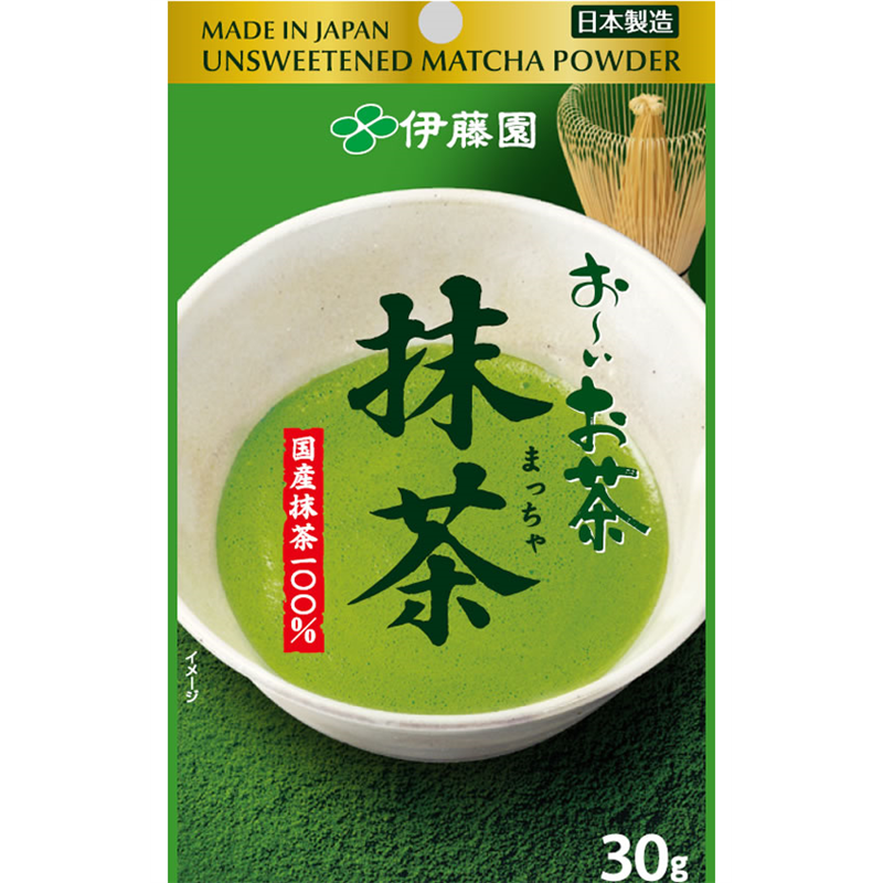 伊藤園 お～いお茶 抹茶30g 1袋※軽（ご注文単位1袋）【直送品】