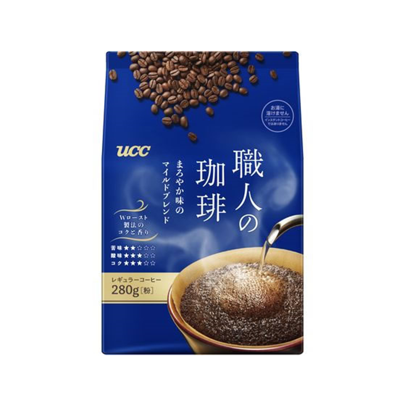 UCC 職人の珈琲まろやか味のマイルドブレンド 280g 1個※軽（ご注文単位1個）【直送品】