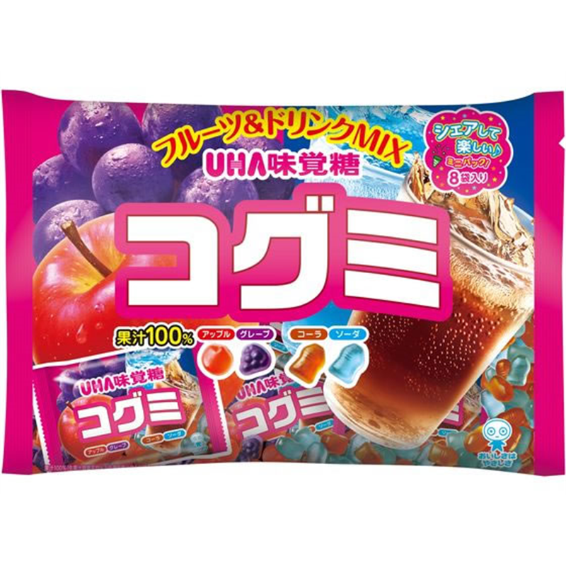 UHA味覚糖 コグミ ファミリーパック 1個※軽（ご注文単位1個）【直送品】