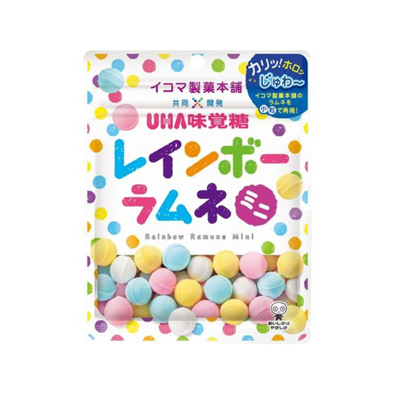 UHA味覚糖 レインボーラムネ ミニ 1個※軽（ご注文単位1個）【直送品】