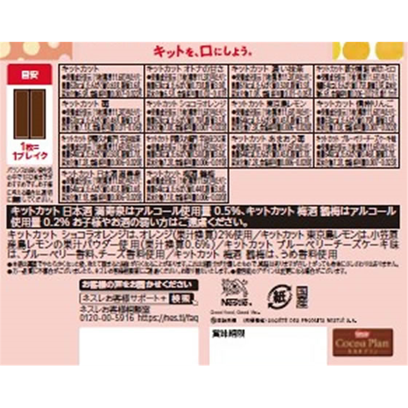 ネスレ キットカット バラエティーパーティーボックス 1箱※軽(ご注文単位1箱)【直送品】