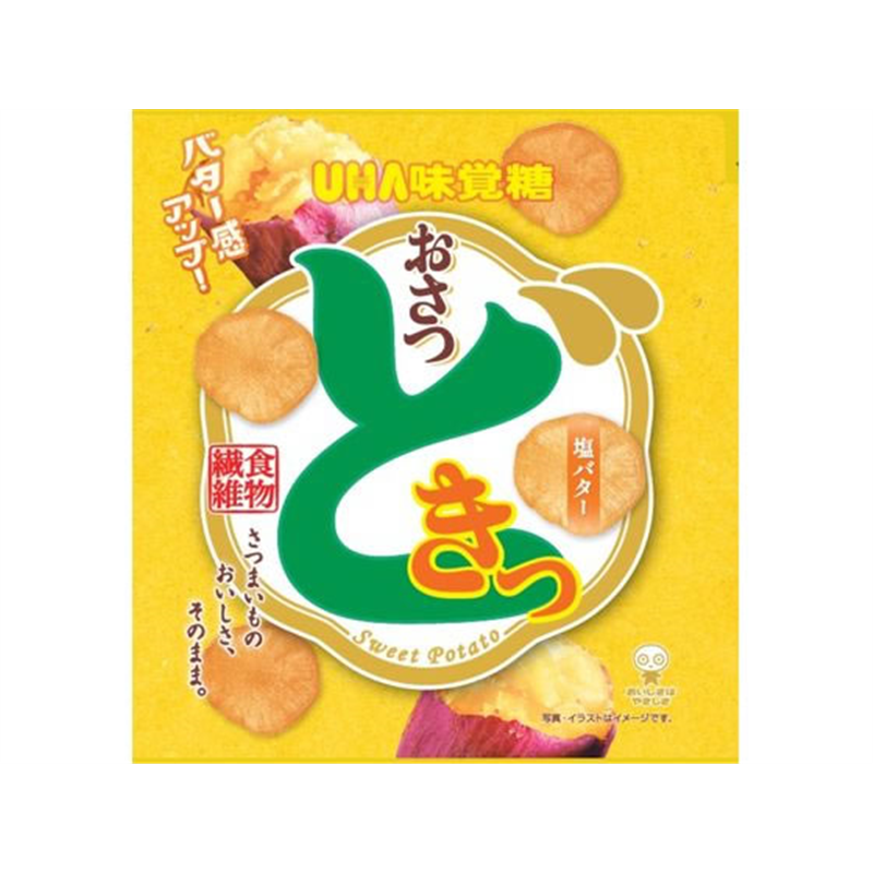 UHA味覚糖 おさつどきっ 塩バター味 1個※軽（ご注文単位1個）【直送品】