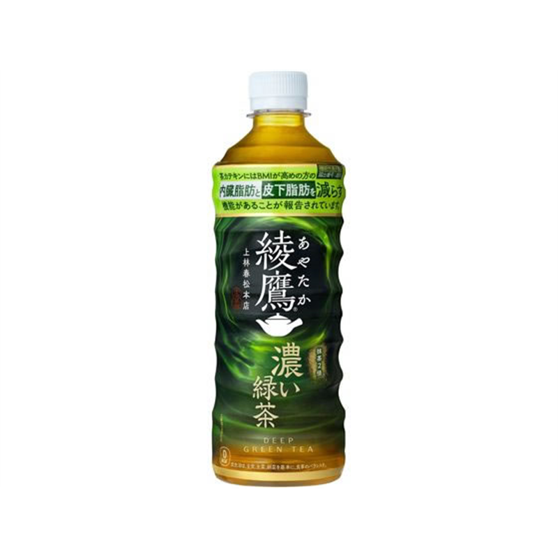 コカ・コーラ 綾鷹 濃い緑茶 525mL 1本※軽（ご注文単位1本）【直送品】