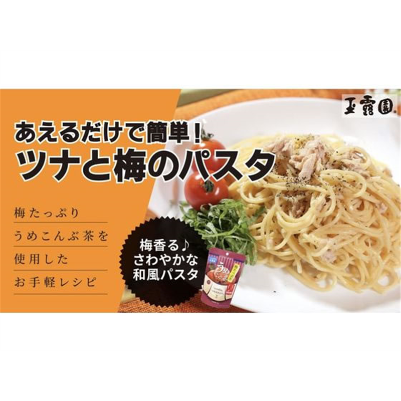 玉露園 梅たっぷり 梅こんぶ茶 40g 45308 1袋※軽（ご注文単位1袋）【直送品】