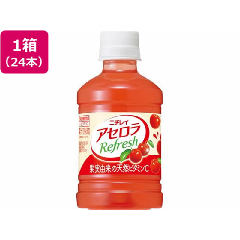 サントリー ニチレイ アセロラリフレッシュ 280mL×24本 1箱※軽(ご注文単位1箱)【直送品】
