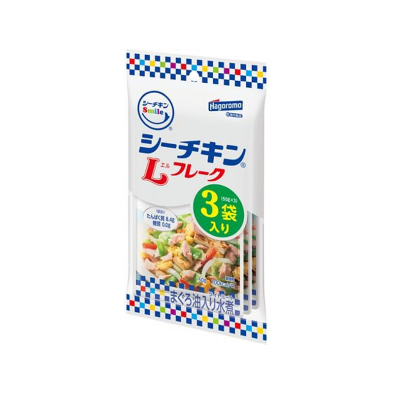はごろもフーズ シーチキンSmile Lフレーク 3袋 0140 1パック※軽（ご注文単位1パック）【直送品】