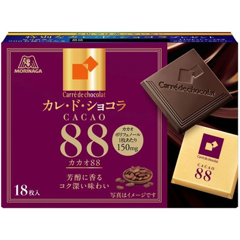 森永製菓 カレ・ド・ショコラ カカオ88 1個※軽（ご注文単位1個）【直送品】