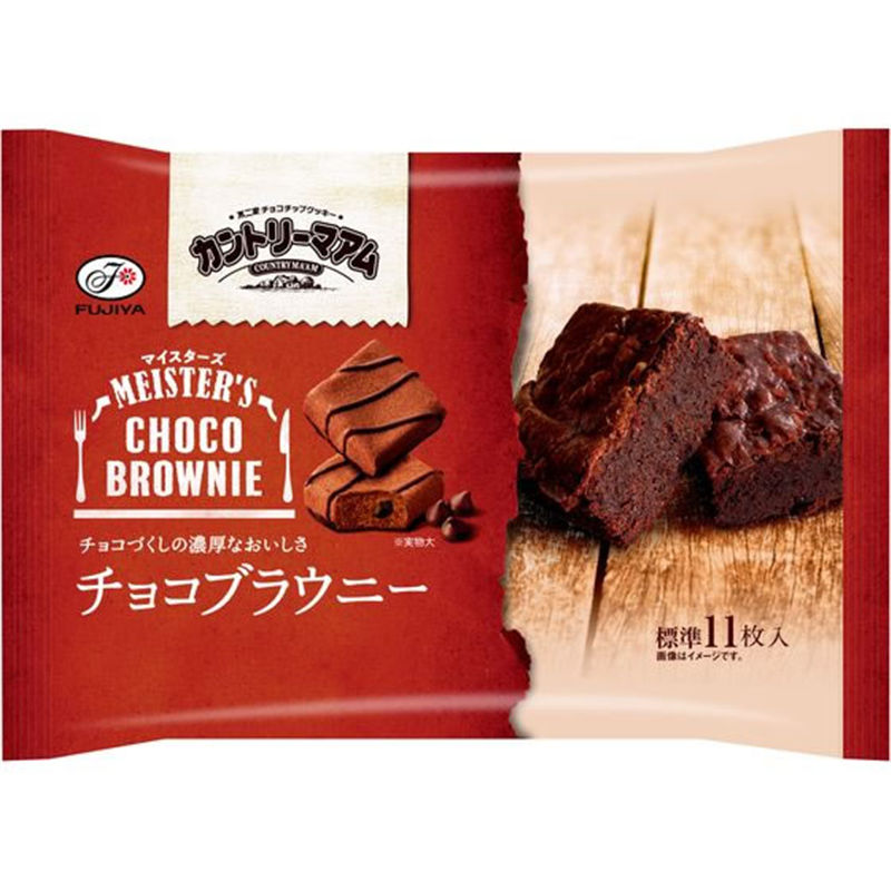 不二家 カントリーマアム マイスターズ チョコブラウニー 1袋※軽（ご注文単位1袋）【直送品】