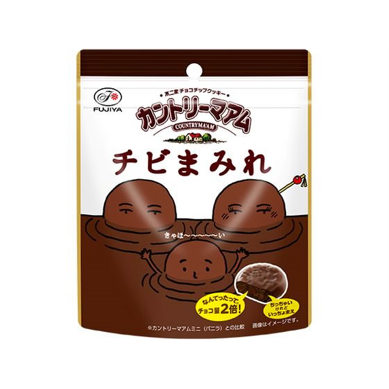 不二家 カントリーマアム チビまみれ パウチ 1袋※軽（ご注文単位1袋）【直送品】
