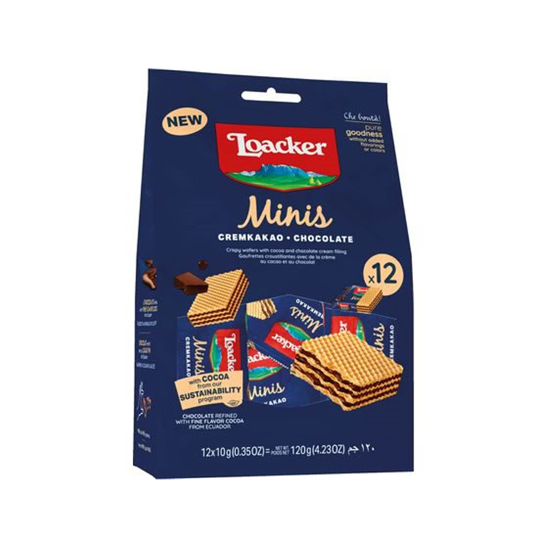 ロアカー ミニーズ クリームカカオ 12個 1パック※軽（ご注文単位1パック）【直送品】