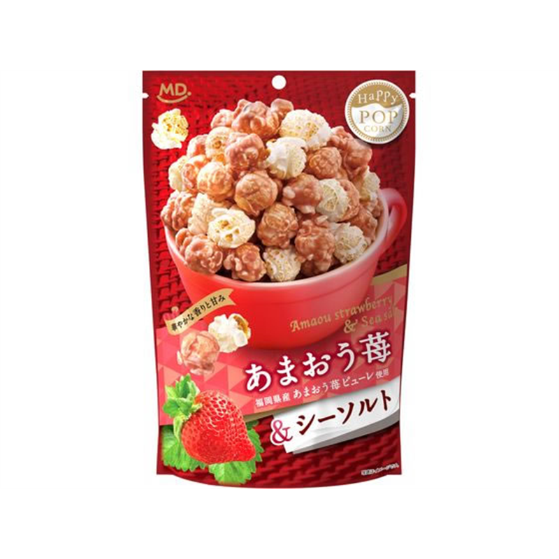 MDホールディングス ハッピーポップコーン あまおう苺&シーソルト 1個※軽（ご注文単位1個）【直送品】
