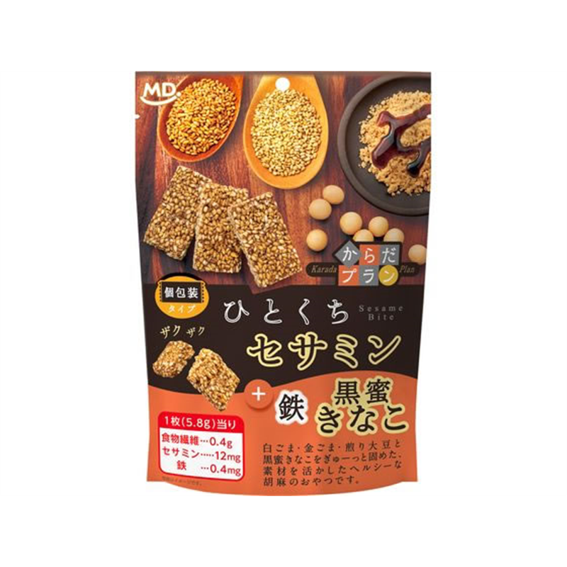 MDホールディングス からだプラン ひとくちセサミン 黒蜜きなこ 1個※軽（ご注文単位1個）【直送品】