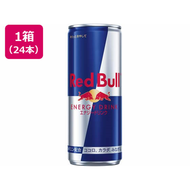 レッドブルジャパン レッドブル・エナジードリンク 250mL×24本 1箱※軽（ご注文単位1箱）【直送品】