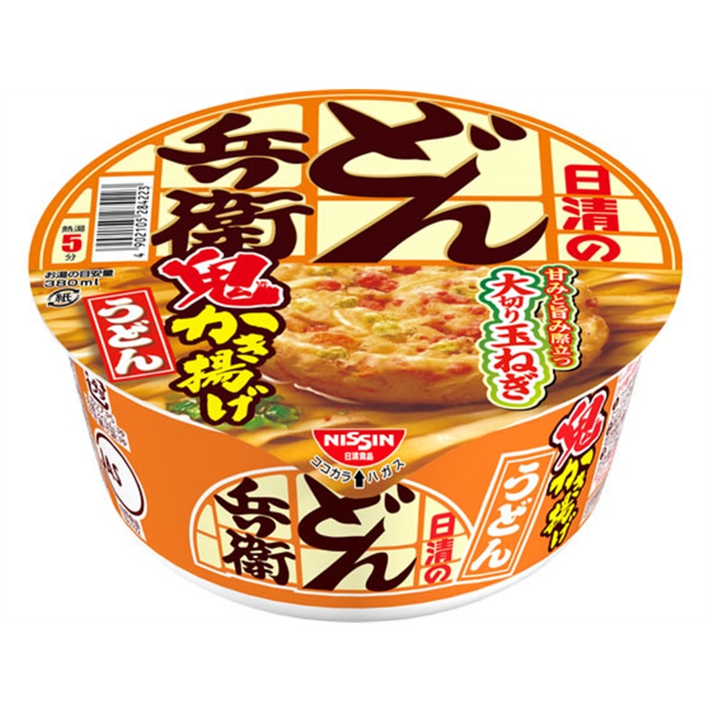 日清食品 日清のどん兵衛 鬼かき揚げうどん 1個※軽（ご注文単位1個）【直送品】