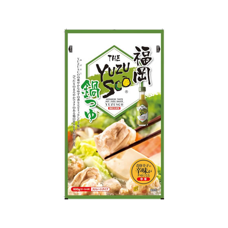 高橋商店 YUZUSCO鍋つゆ 600ｇ 1個※軽（ご注文単位1個）【直送品】