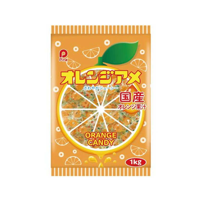 パイン KGオレンジアメ 1kg 1袋※軽（ご注文単位1袋）【直送品】