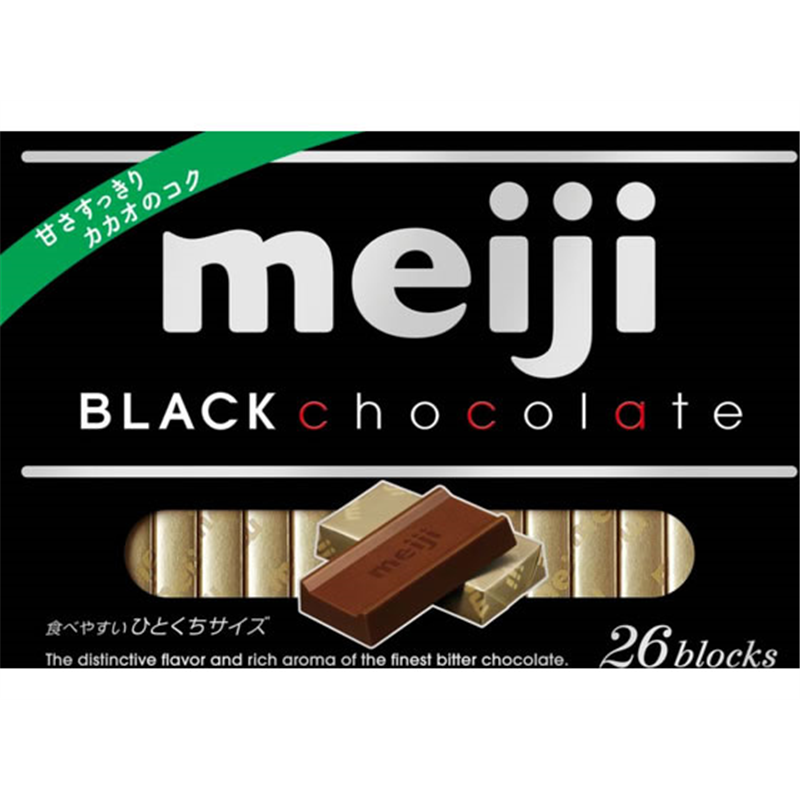 明治 ブラックチョコレート BOX 120g 1個※軽（ご注文単位1個）【直送品】