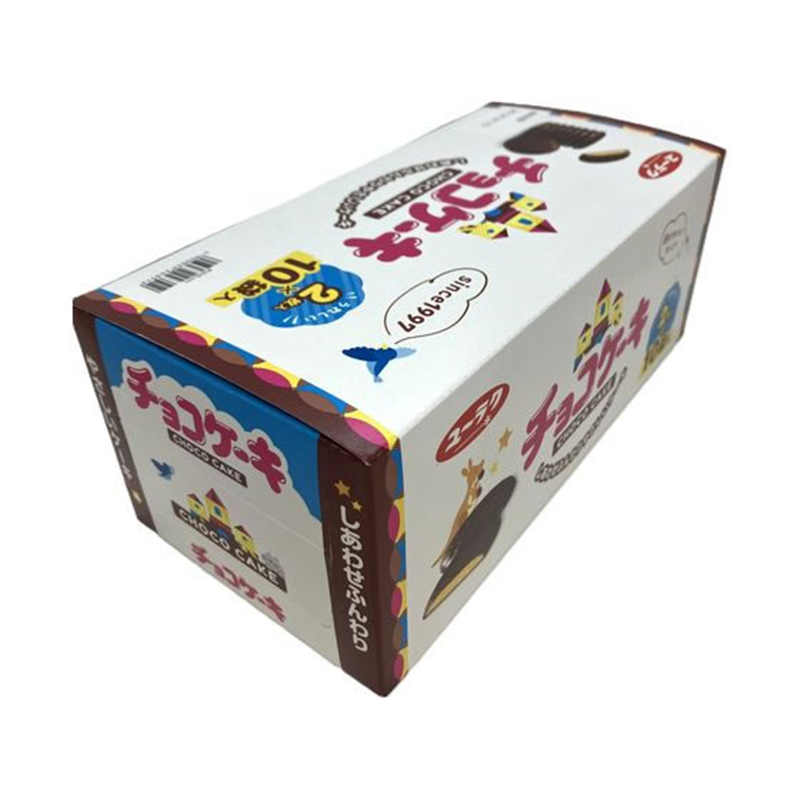 有楽製菓 チョコケーキ 2枚入×10個 1箱※軽（ご注文単位1箱）【直送品】