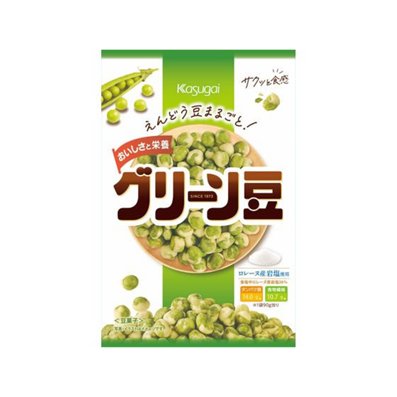 春日井製菓 グリーン豆 90g 1袋※軽（ご注文単位1袋）【直送品】