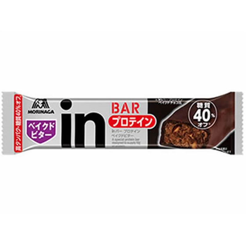 森永製菓 inバー プロテイン ベイクドビター 35g 1個※軽（ご注文単位1個）【直送品】