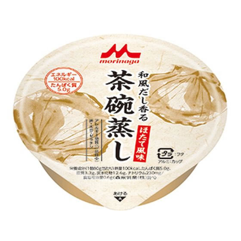 クリニコ 和風だし香る茶碗蒸し ほたて風味 80g 1個※軽（ご注文単位1個）【直送品】
