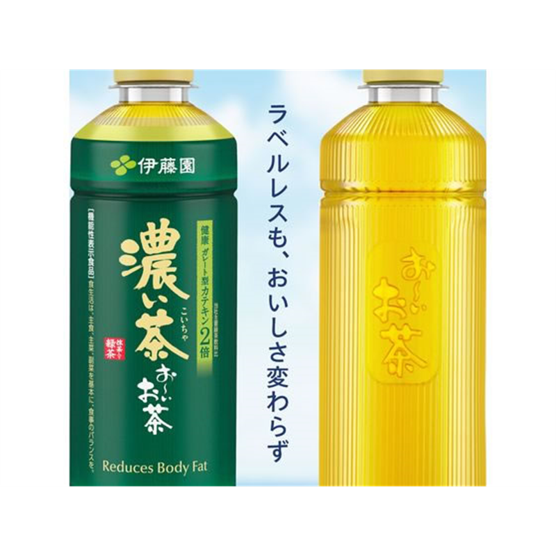 伊藤園 お～いお茶 濃い茶 460mL 30本 ラベルレス 1箱※軽（ご注文単位1箱）【直送品】