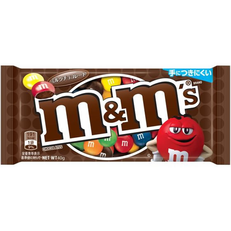 マースジャパン M&M’S ミルクチョコレート シングル 1袋※軽（ご注文単位1袋）【直送品】