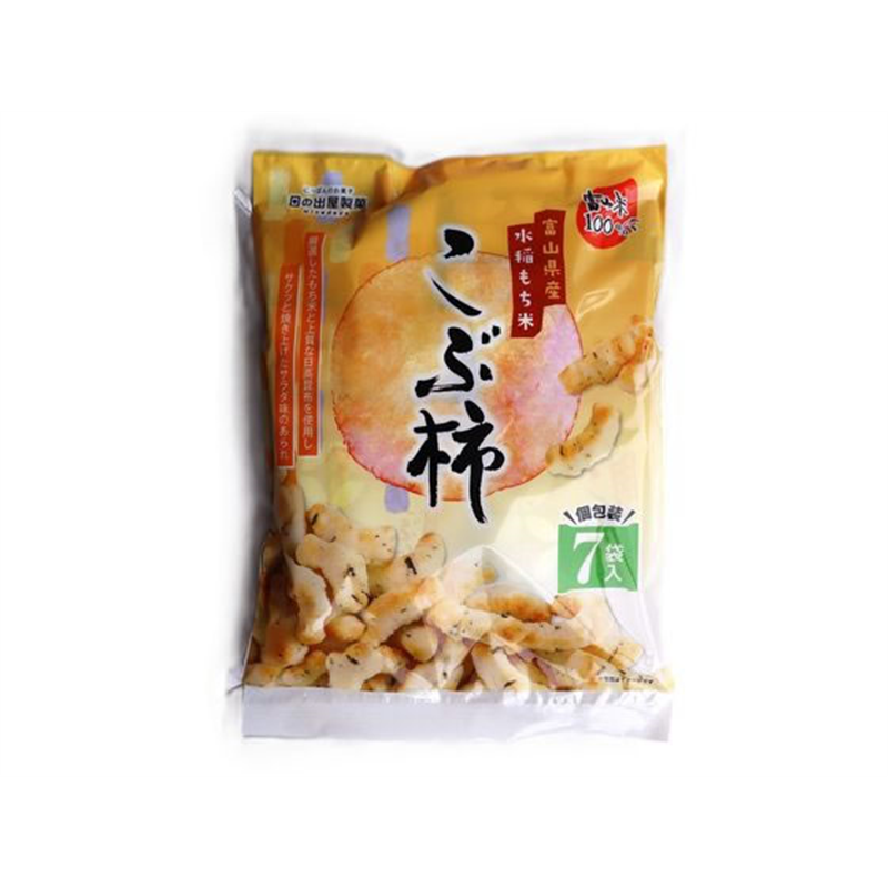 日の出屋製菓産業 7Pこぶ柿 1パック※軽（ご注文単位1パック）【直送品】