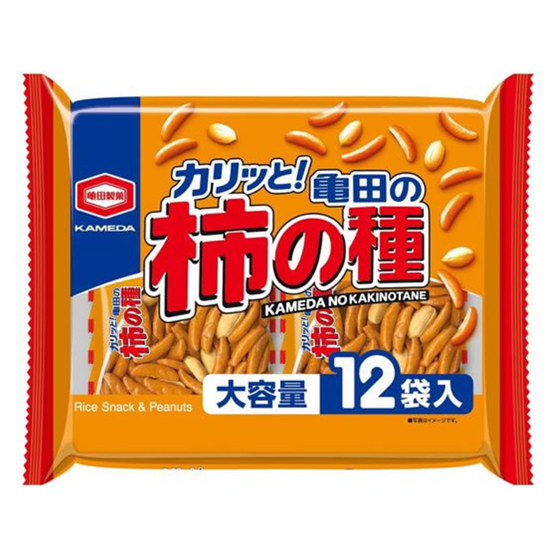 亀田製菓 亀田の柿の種 12袋詰 1パック※軽（ご注文単位1パック）【直送品】