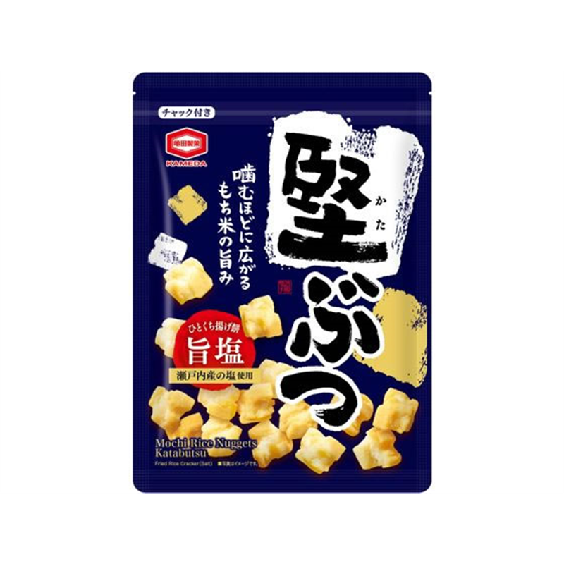 亀田製菓 堅ぶつ 旨塩 1袋※軽（ご注文単位1袋）【直送品】