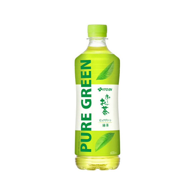 伊藤園 お～いお茶 PURE GREEN 600mL 1本※軽（ご注文単位1本）【直送品】