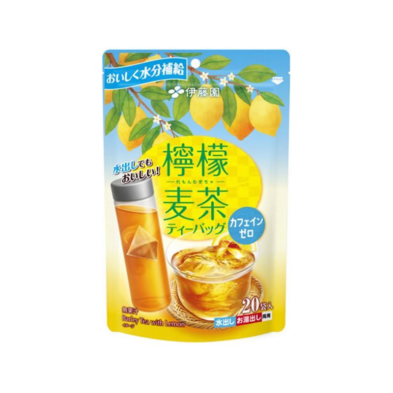 伊藤園 檸檬麦茶ティーバッグ 20袋 1個※軽（ご注文単位1個）【直送品】
