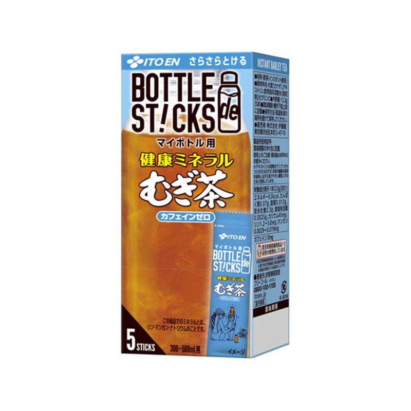 伊藤園 さらさらとける BOTTLEdeSTICKS 健康ミネラルむぎ 1箱※軽（ご注文単位1箱）【直送品】