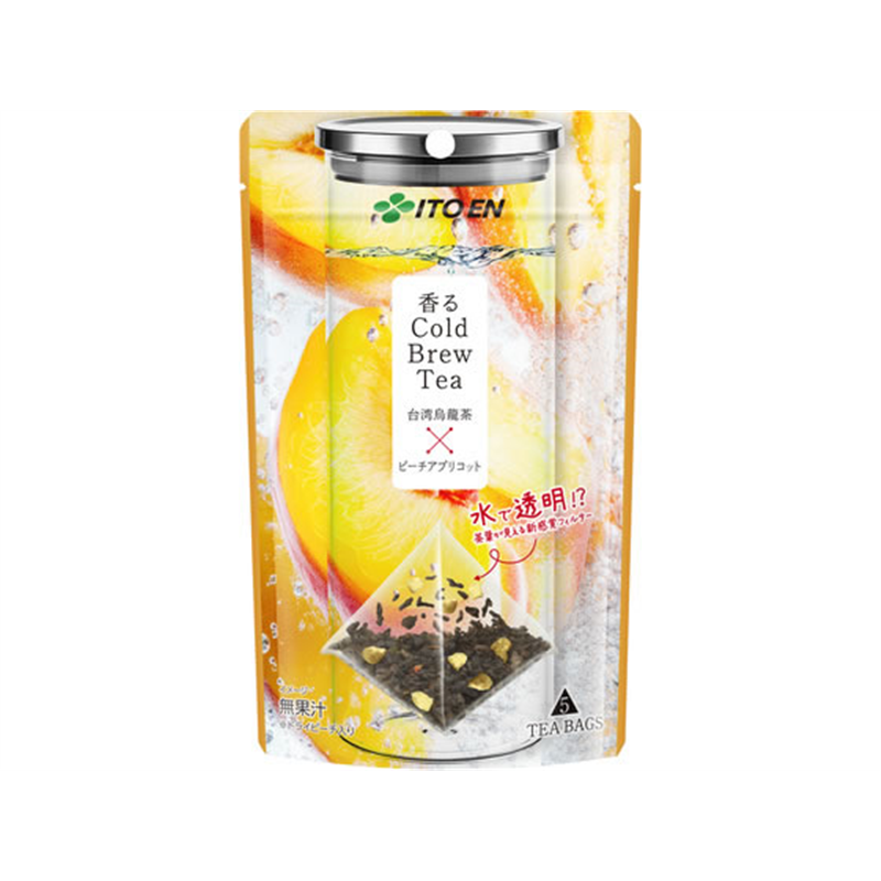 伊藤園 香るCold Brew Tea 台湾烏龍茶×ピーチアプリコット 5 1袋※軽（ご注文単位1袋）【直送品】
