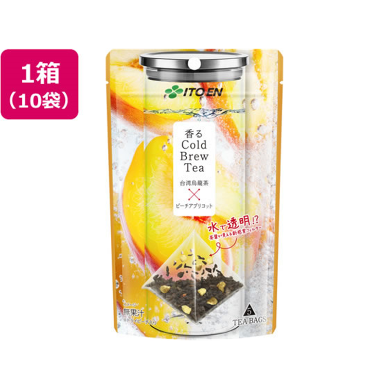 伊藤園 香るCold Brew Tea 台湾烏龍茶×ピーチアプリコット 5 1箱※軽（ご注文単位1箱）【直送品】